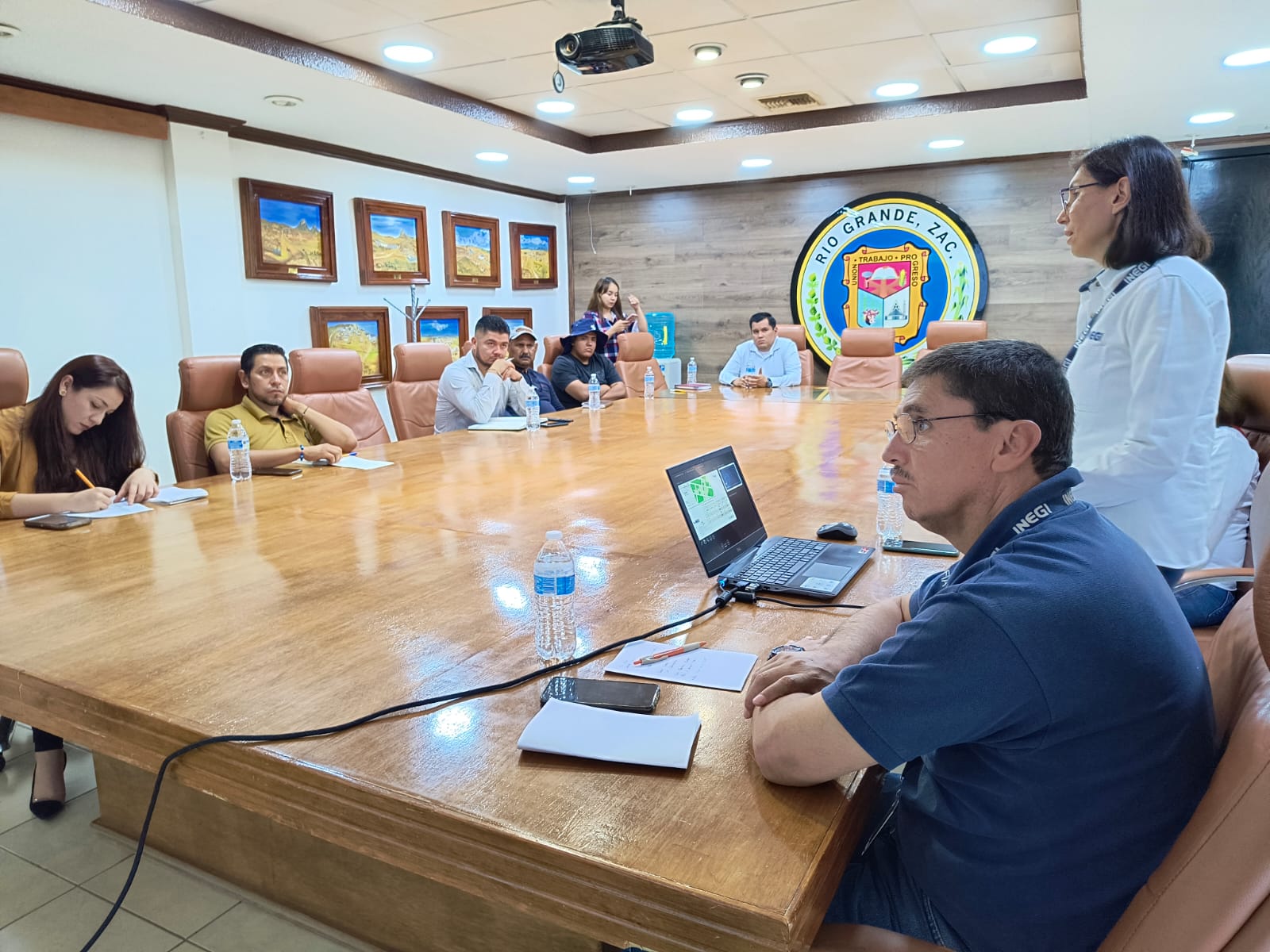 Presenta el INEGI en Río Grande el software CURT