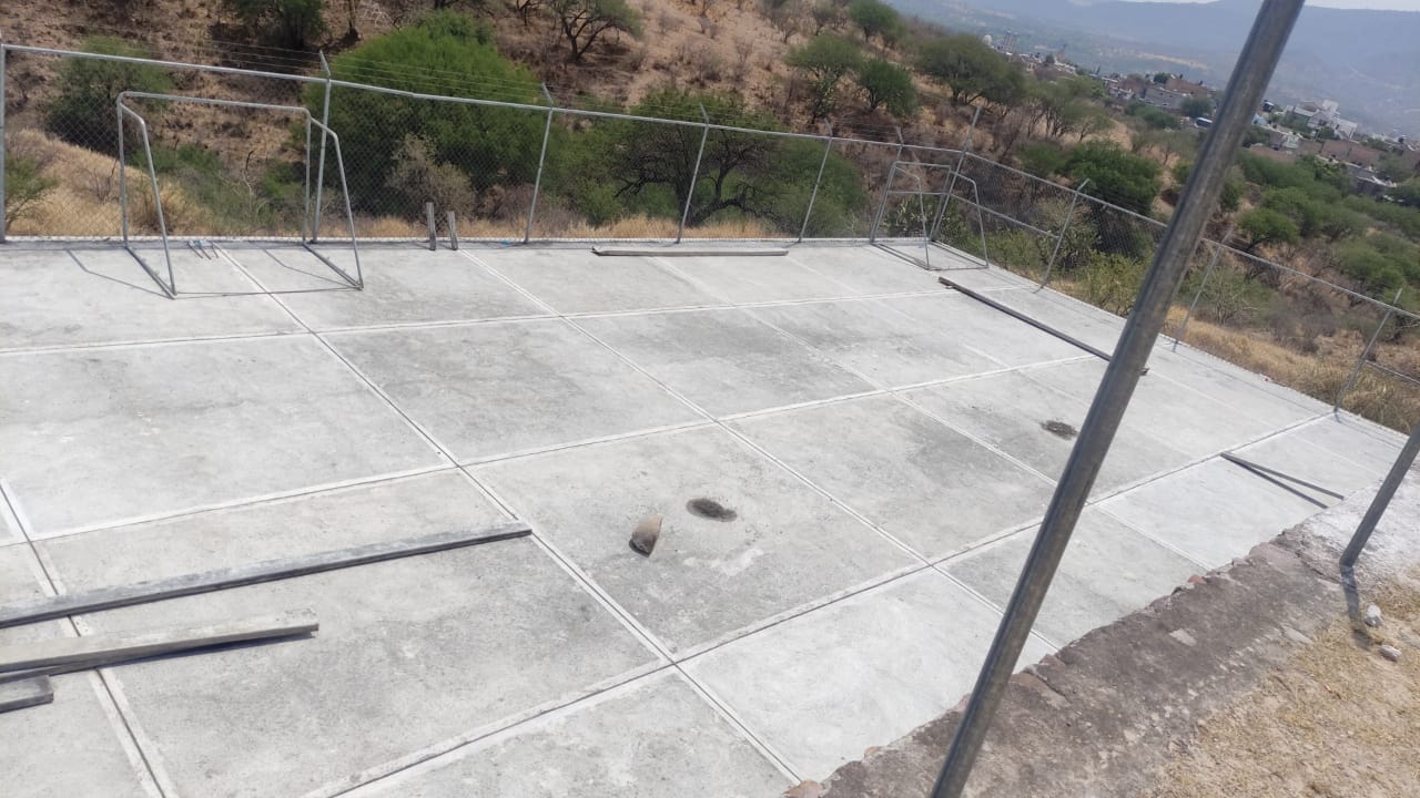 Apoya el Gobierno de Jalpa obras de jardín de niños  