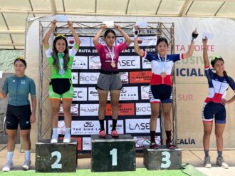 Destacan ciclistas riograndenses en la Copa Bienestar 