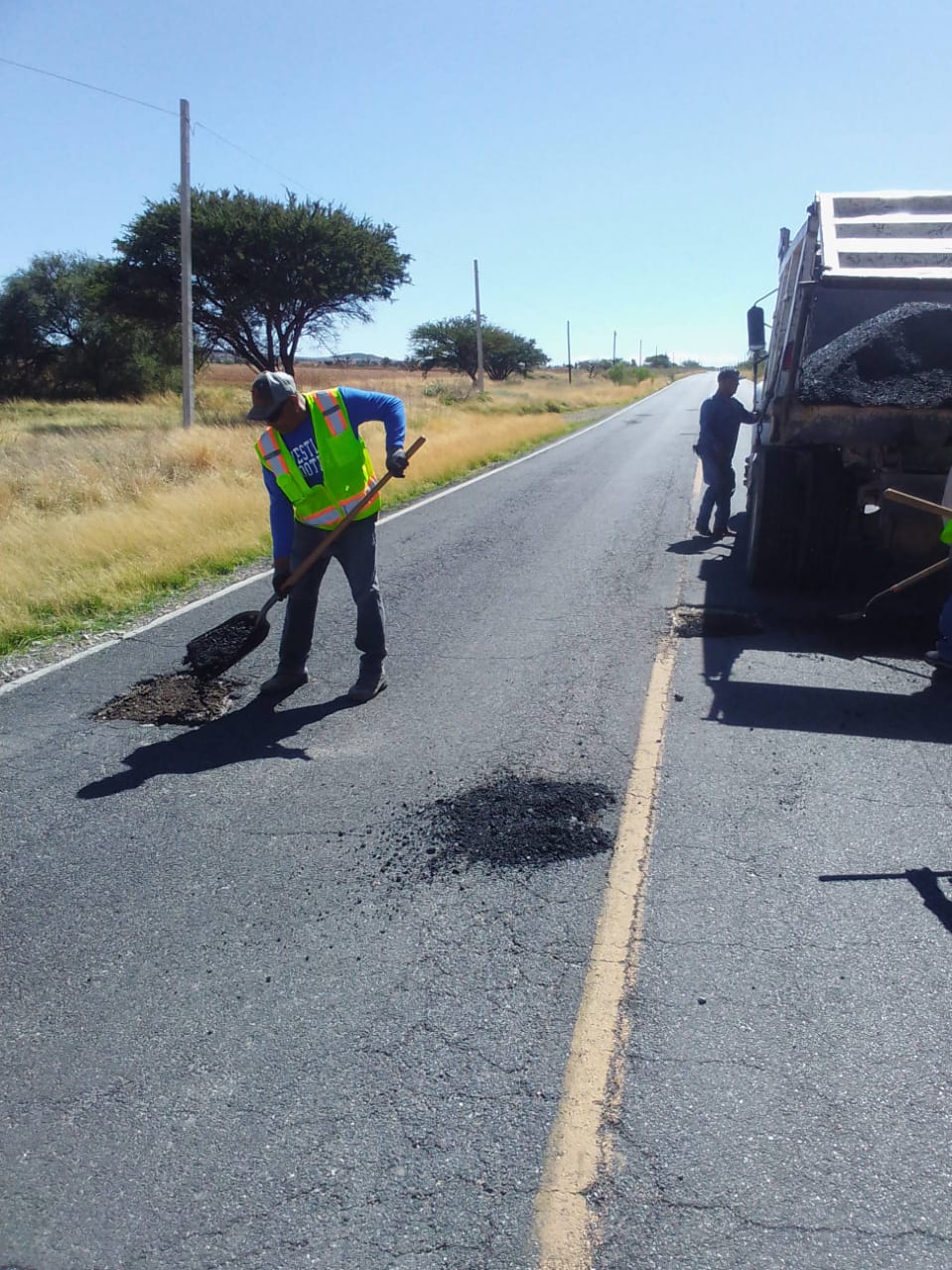 Inician acciones de bacheo
