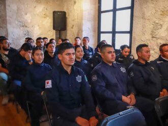 Capacitan a la Policía de Fresnillo sobre derechos humanos 
