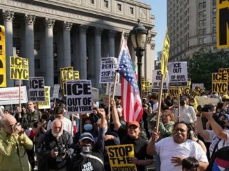 Hay manifestaciones migrantes en 10 ciudades