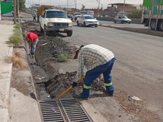 Evitan inundaciones gracias a trabajos preventivos