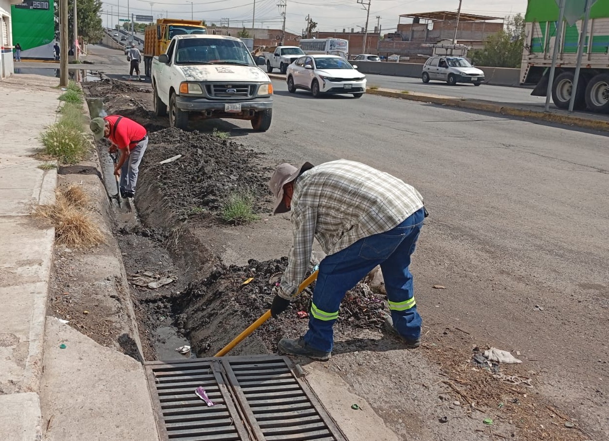 Evitan inundaciones gracias a trabajos preventivos
