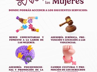 Abren centro de atención para mujeres en Monte Escobedo