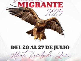 Preparan en Monte Escobedo la Semana del Migrante 2025