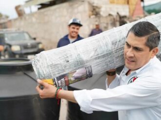 Entrega el PRI apoyos en Joaquín Amaro