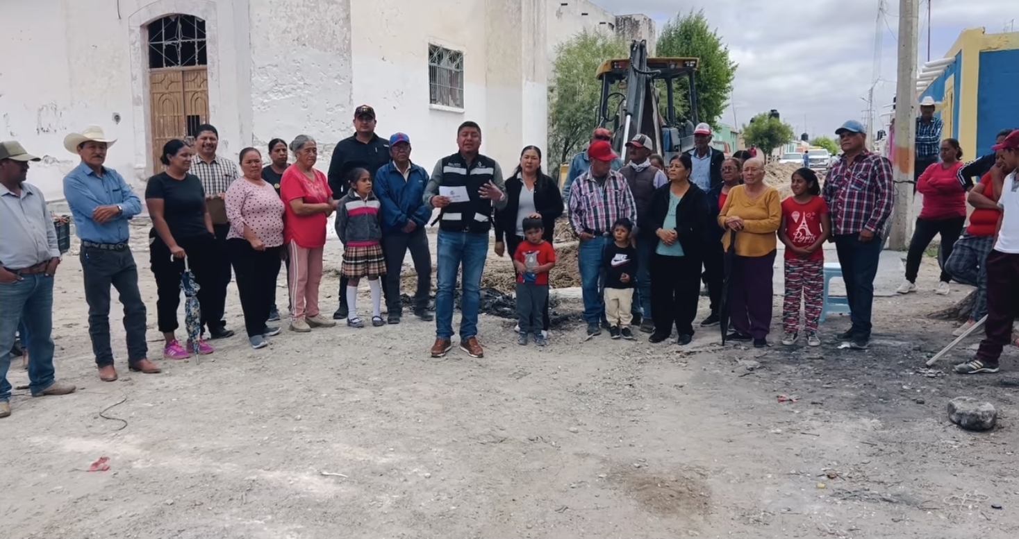 Inicia obra de drenaje en Guadalupe de las Corrientes 