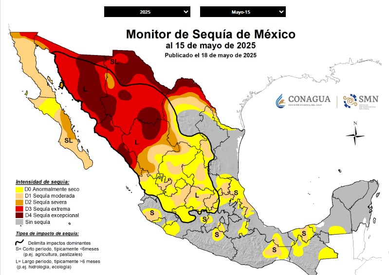Persiste sequía
