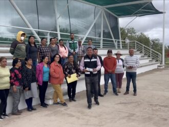 Rehabilitan unidad deportiva de Sierra Hermosa