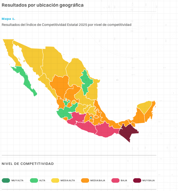 Zacatecas sigue sin ser competitivo
