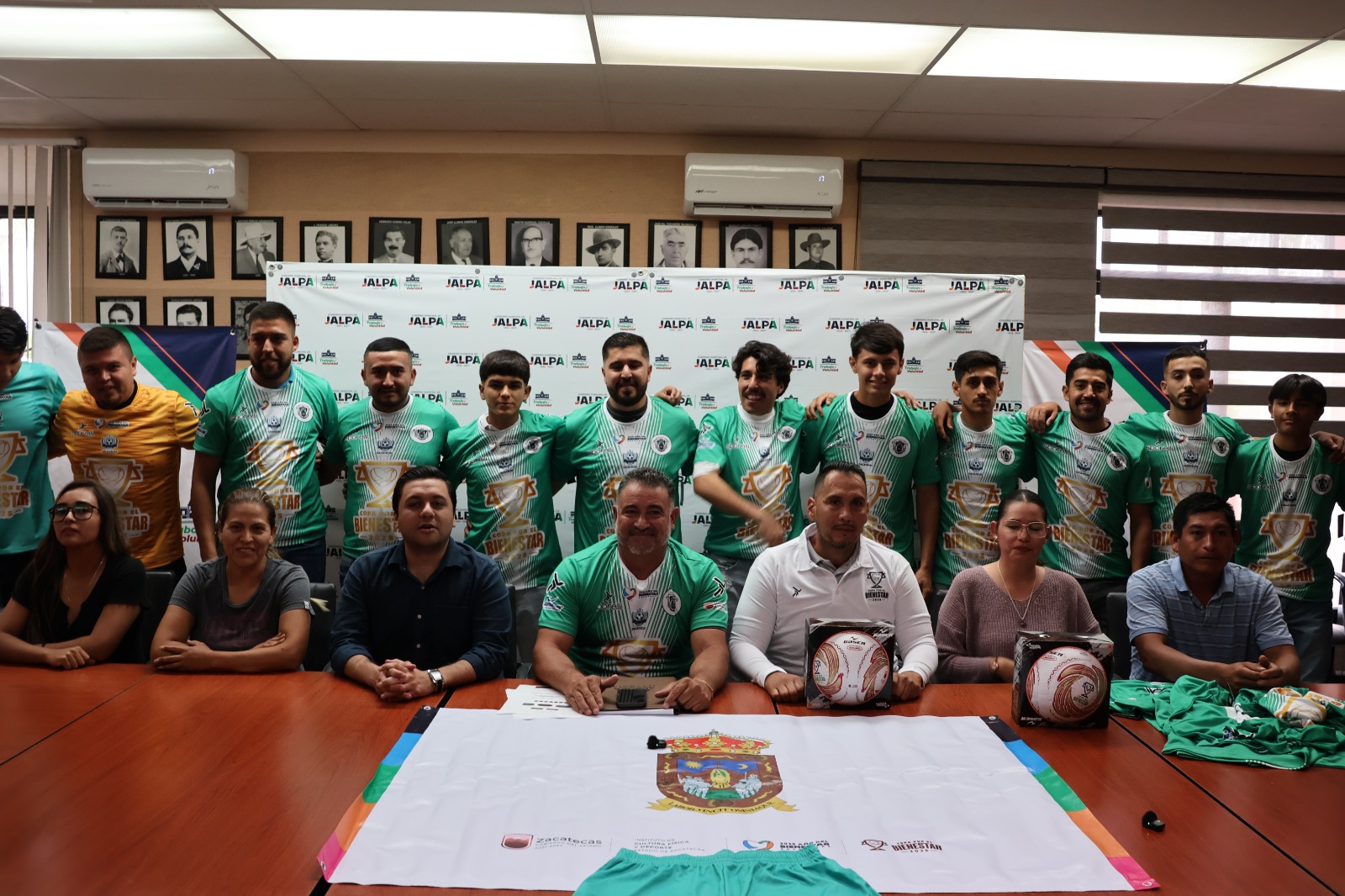 Presenta Jalpa su selección para la copa Bienestar  