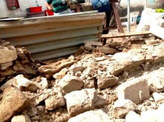 Verifican daños en viviendas de Agua Nueva 
