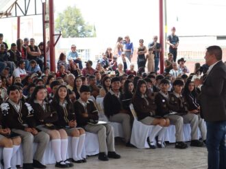Clausuran ciclo escolar en la EST 16