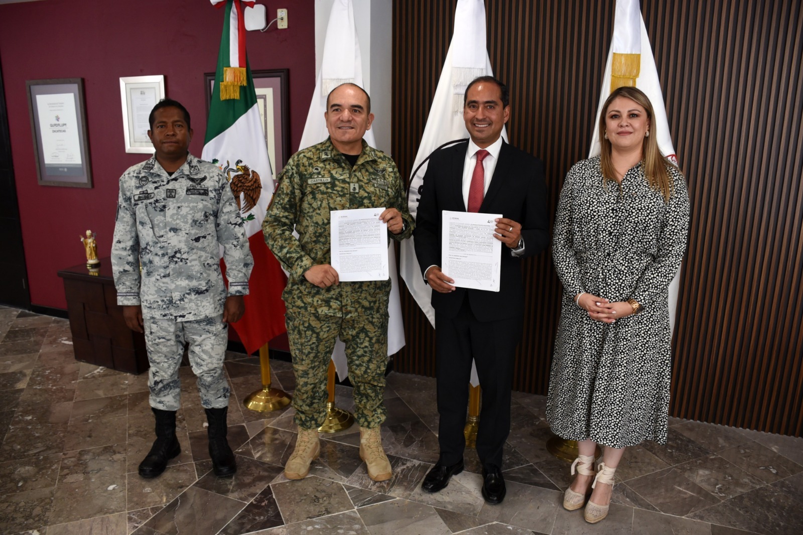 Formalizan donación de predio para el C5 en Guadalupe 