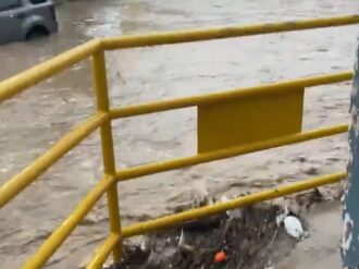 Sorprenden lluvias a Río Grande