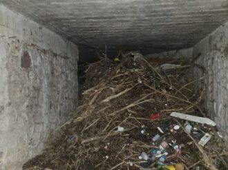 Limpian túneles de los puentes en Jalpa