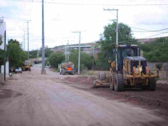 Ejecutan obras prioritarias en Villa Flavia, Jerez