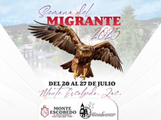 Inicia la Semana del Migrante en Monte Escobedo 