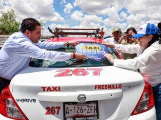 Comienza Taxi Seguro en Fresnillo