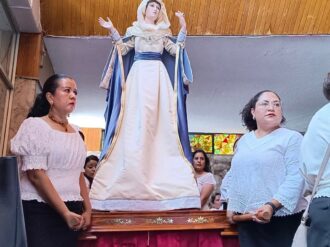 Festeja Río Grande a su santa patrona