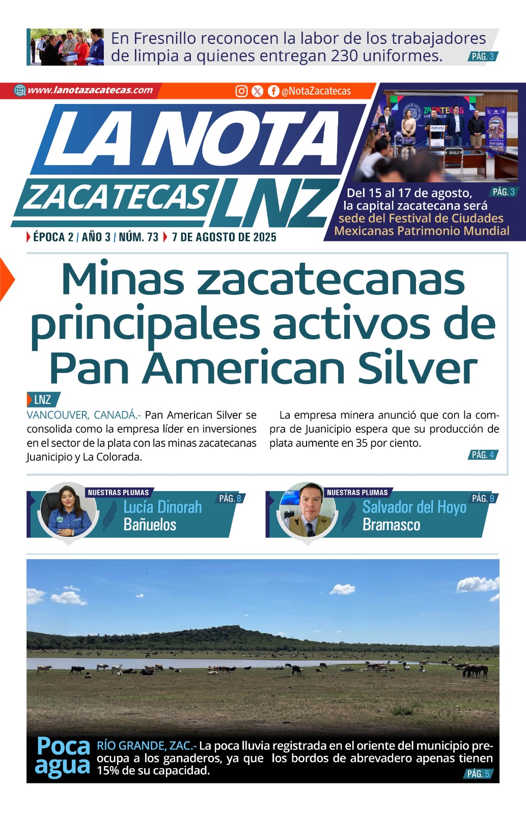 Edición digital lunes, 11 de agosto de 2025