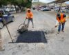 Reparan calles y avenidas
