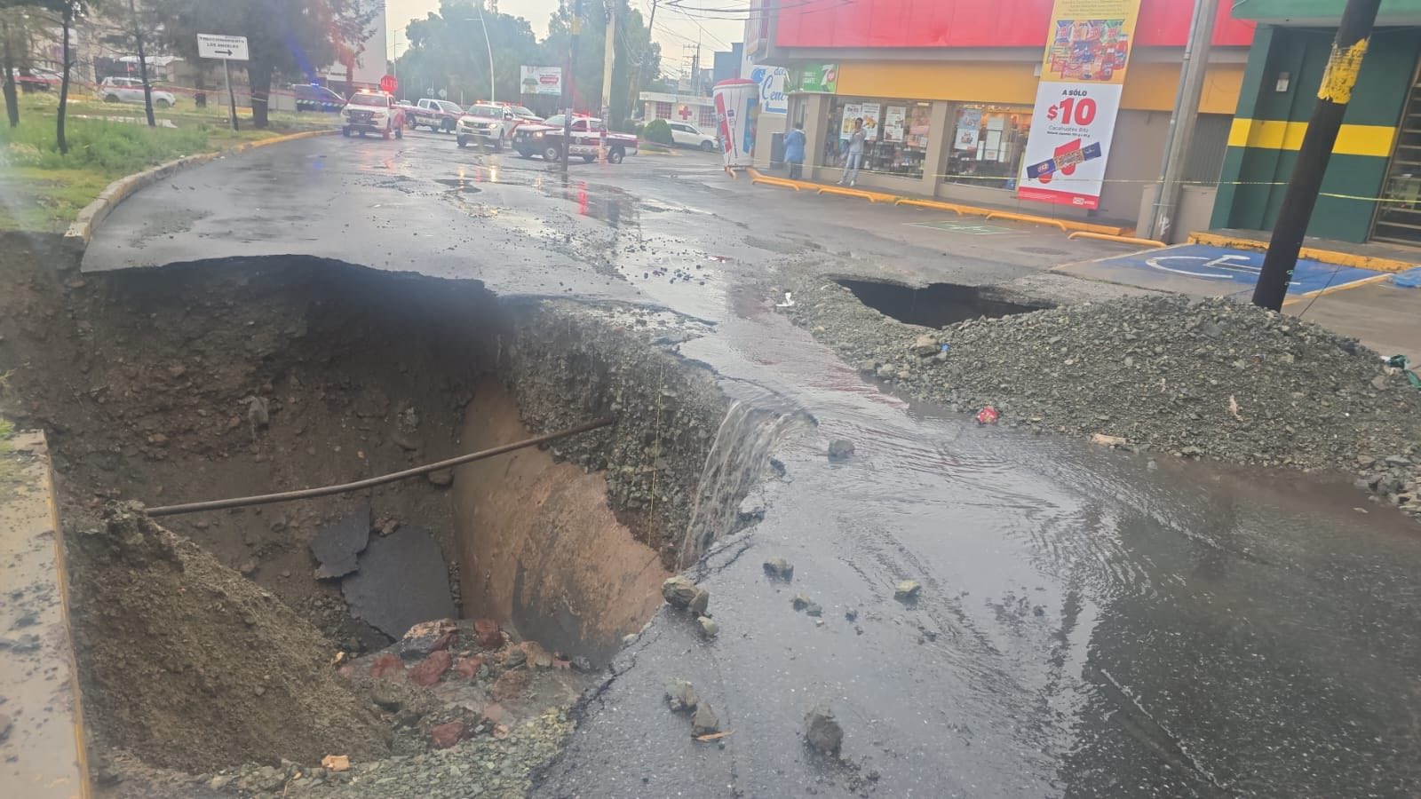 Causan lluvias daños en Guadalupe  