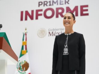 Vamos bien y vamos a ir mejor: destaca Sheinbaum en su primer informe