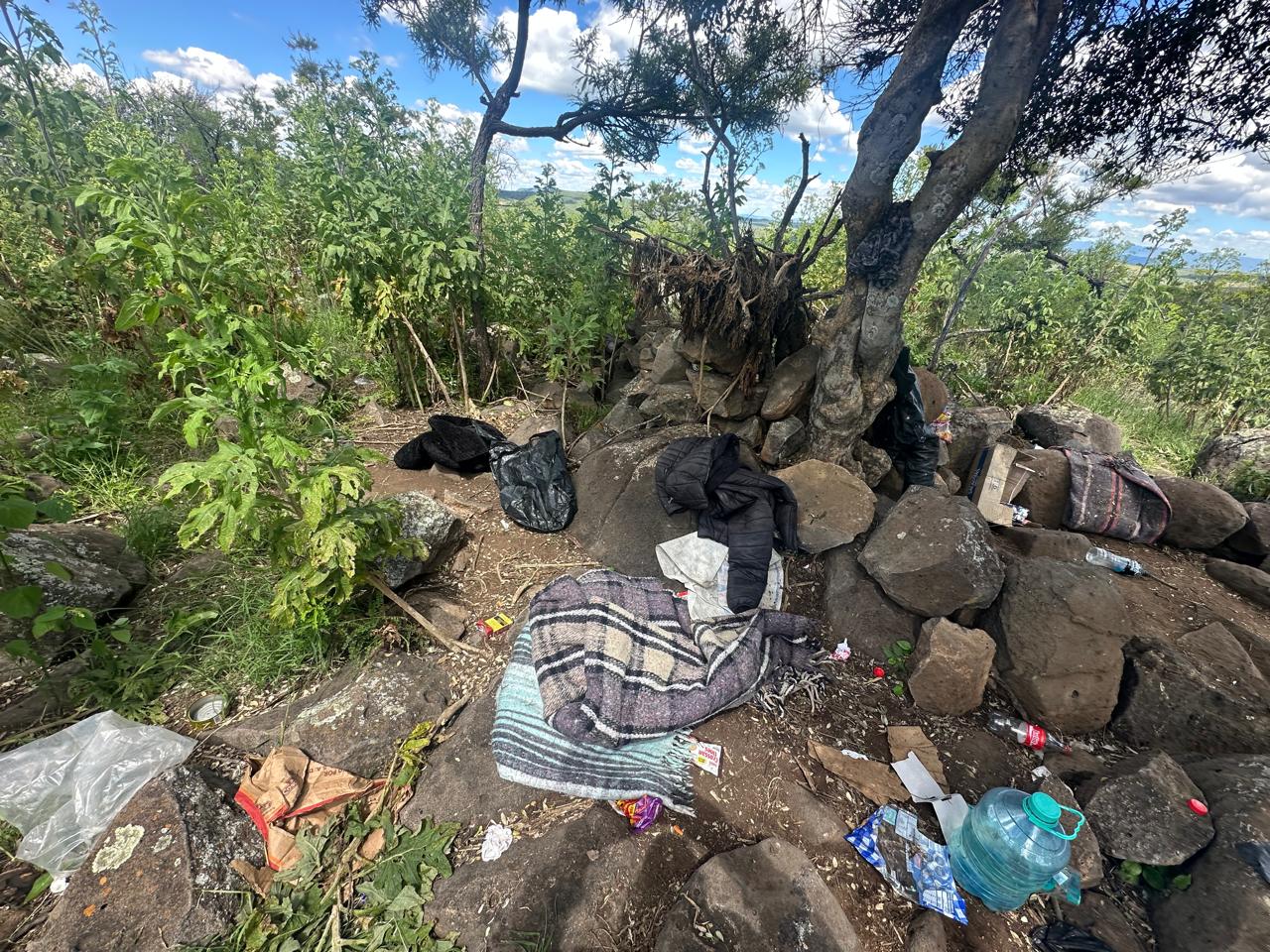 Destruyen campamento de la delincuencia organizada  