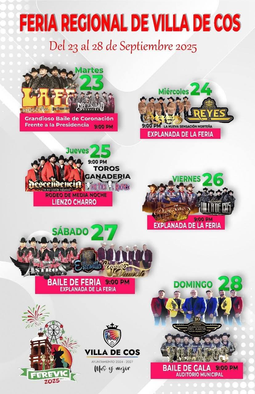 Domingo de fiesta en Villa de Cos 