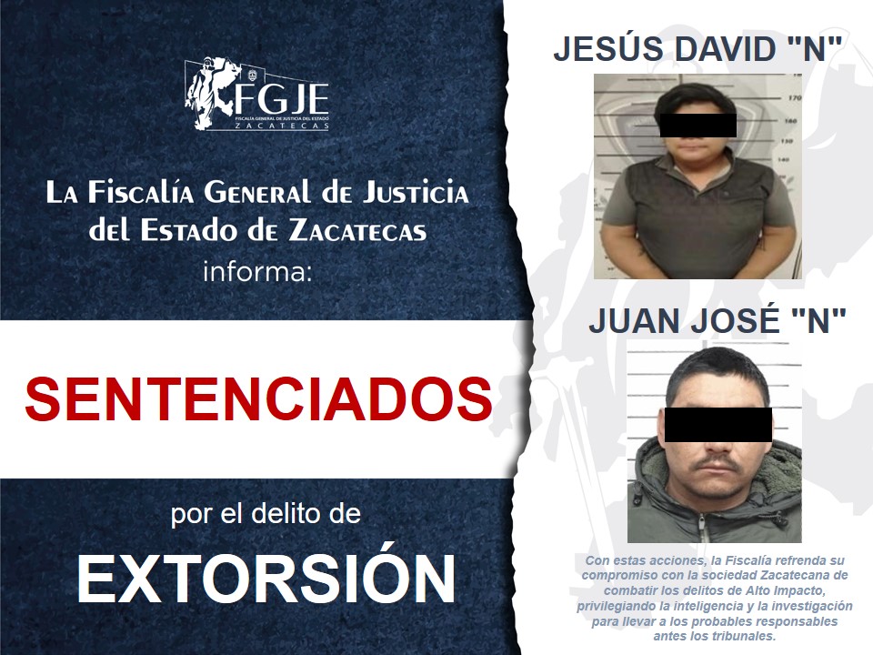 Desarticulan célula de extorsionadores en Vetagrande