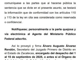 Niegan suspensión provisional a la Fenaza