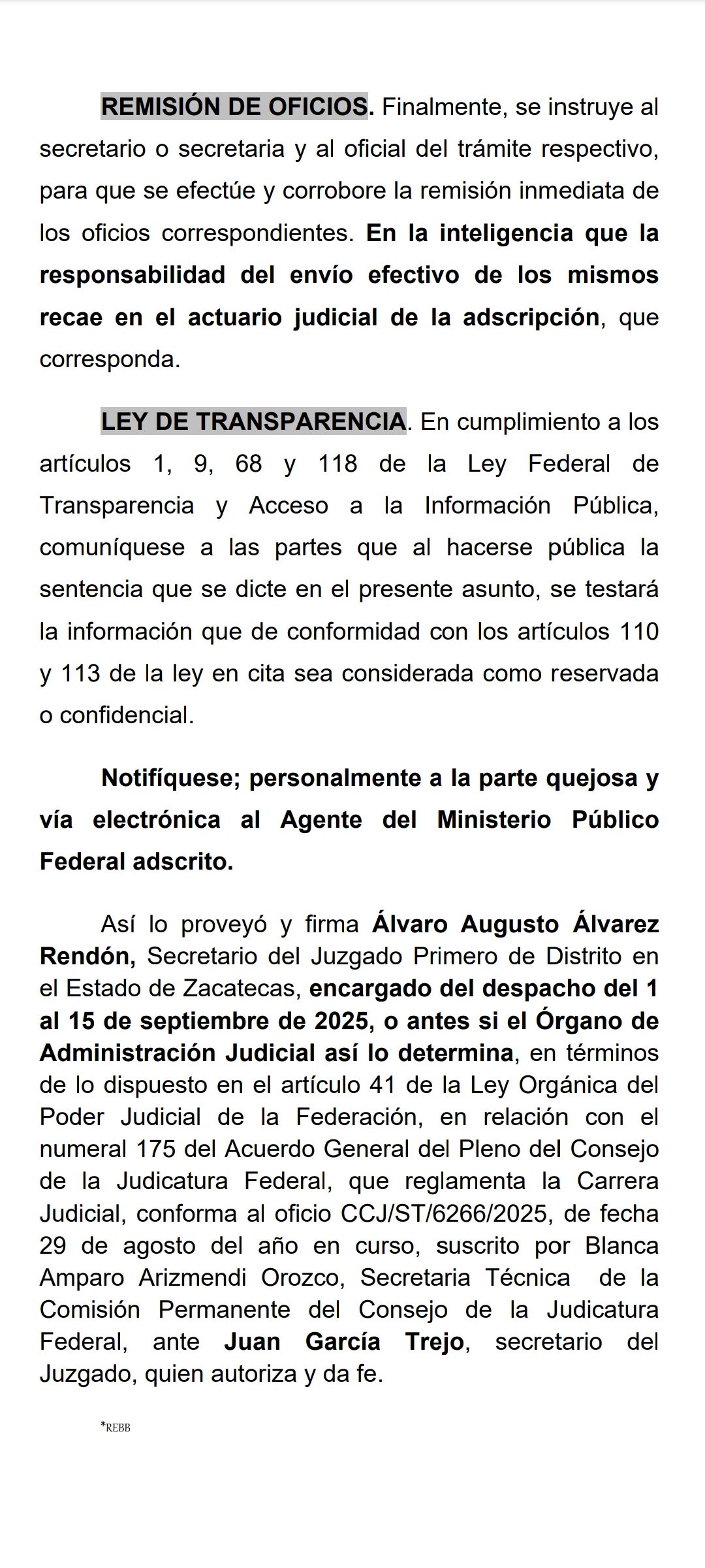 Niegan suspensión provisional a la Fenaza 