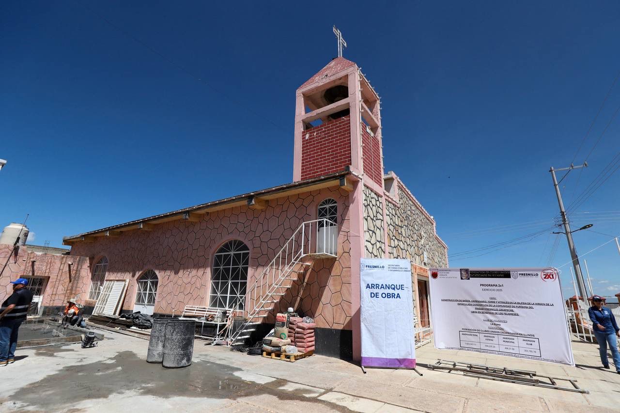 Realizan obras gracias a convenio entre migrantes y municipio