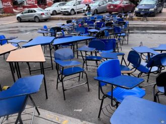 Tras asalto, estudiantes de la prepa 2 exigen seguridad