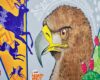 Realizan mural en Monte Escobedo 