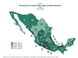 Ocho de cada 10 zacatecanos se sienten inseguros 