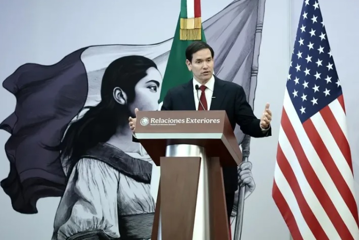Drogas, tema central de la visita de Marco Rubio a México