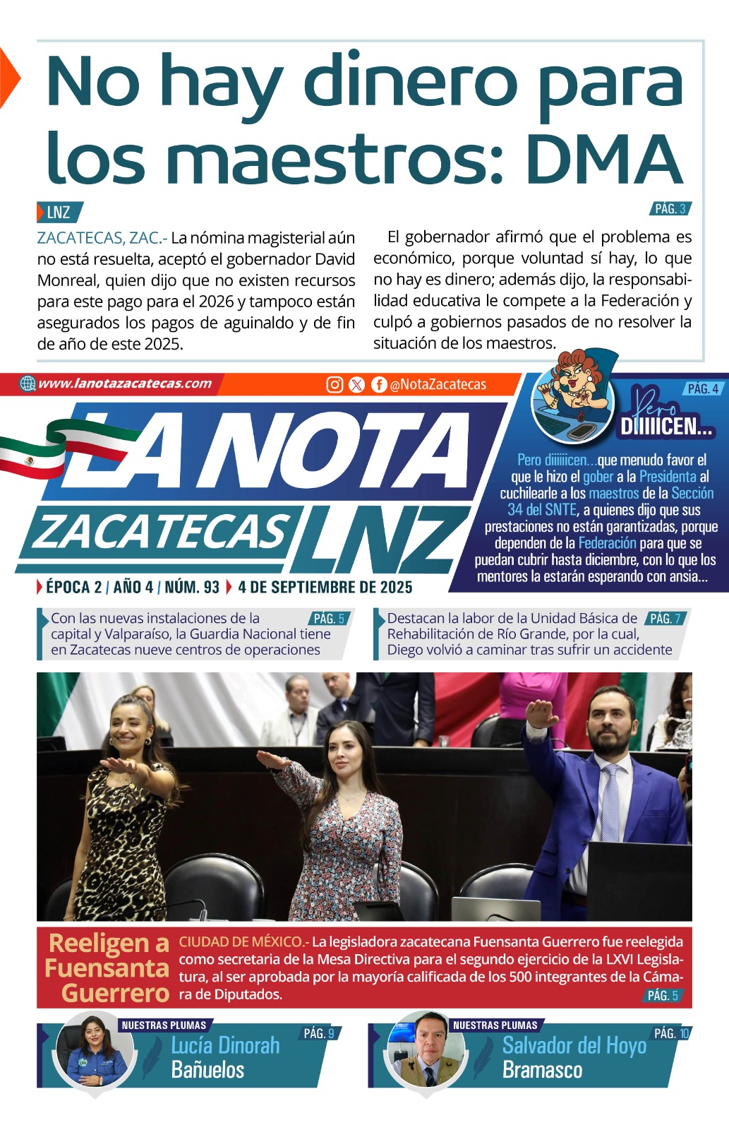 Edición digital miércoles, 10 de septiembre de 2025