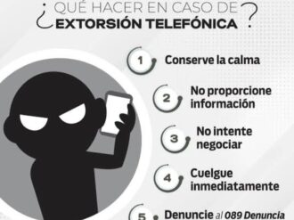Estafan a nombre de Protección Civil de Río Grande
