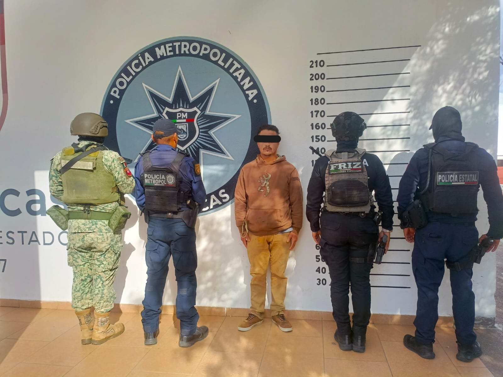 Detienen al “cortacables” en Guadalupe