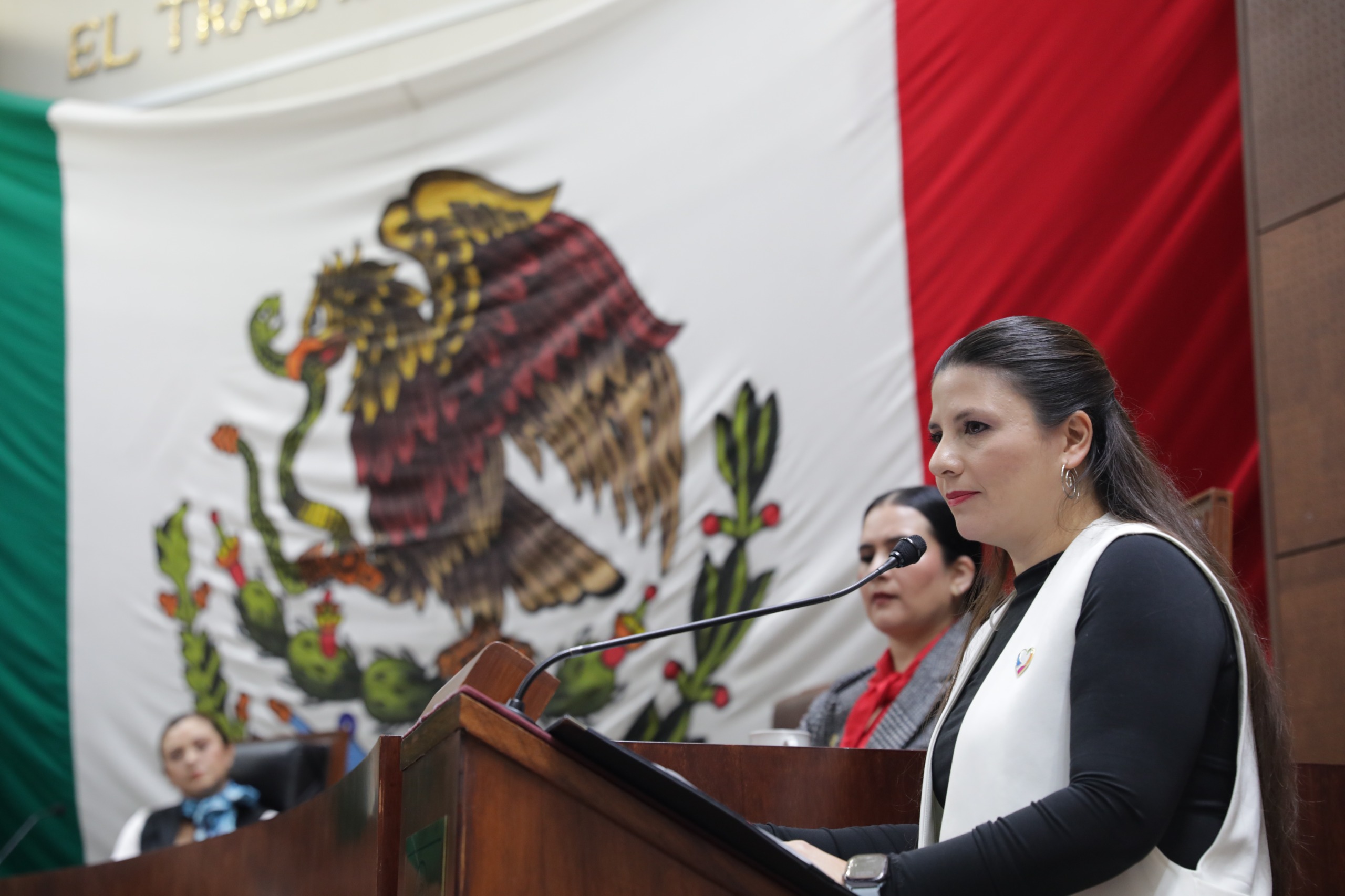 Pinedo comparece; oposición recrimina trato al magisterio