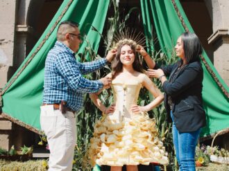 Realizan Feria del Maíz estudiantes de Monte Escobedo 