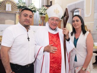 Refuerzan lazos con la Diócesis de Zacatecas en Monte Escobedo