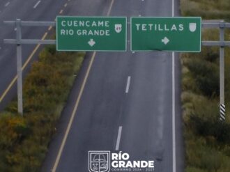 Bachean carretera a Río Grande