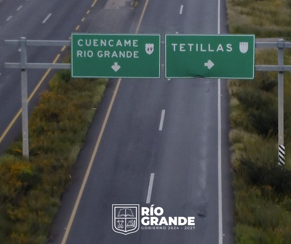 Bachean carretera a Río Grande