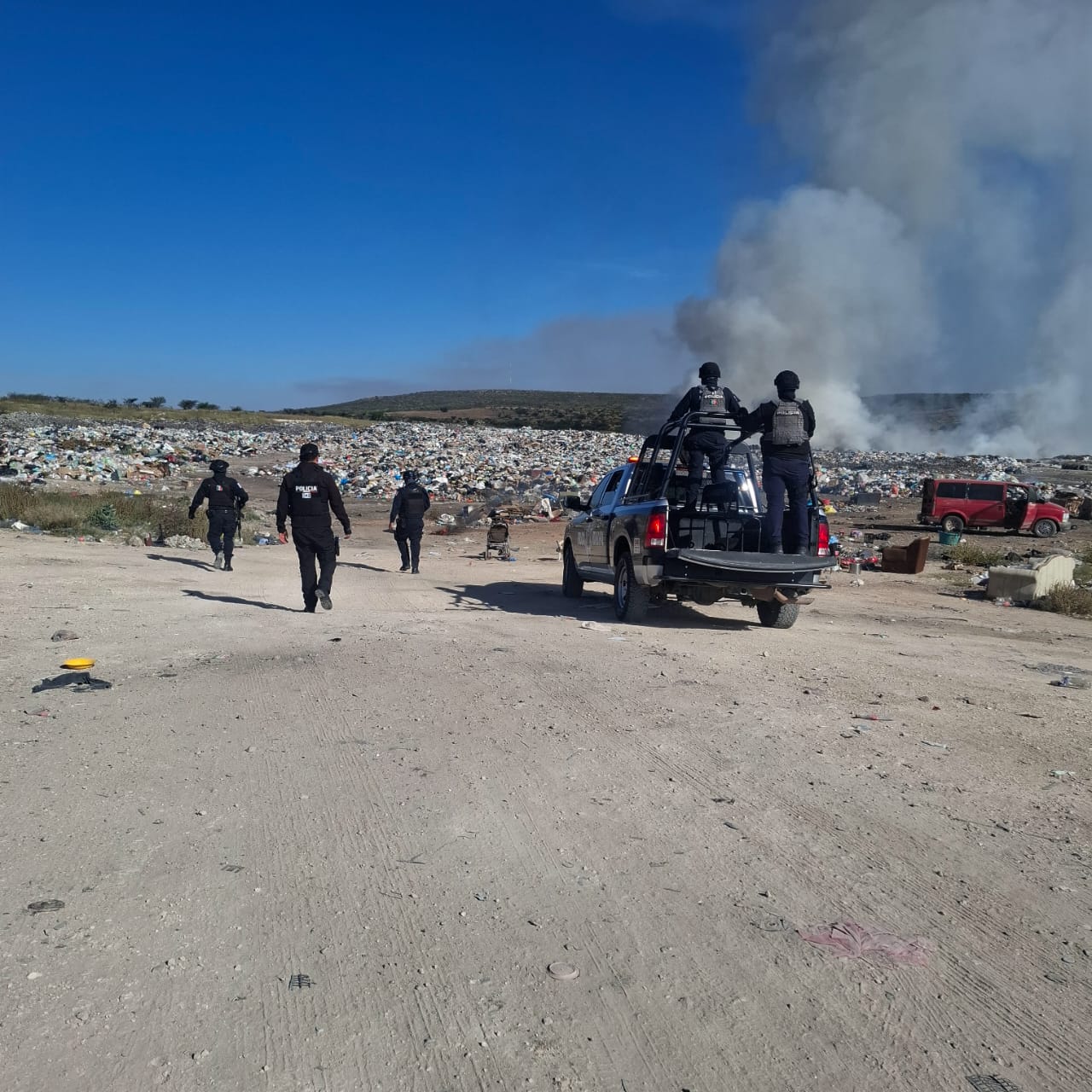 Refuerzan vigilancia en el relleno sanitario de Río Grande 