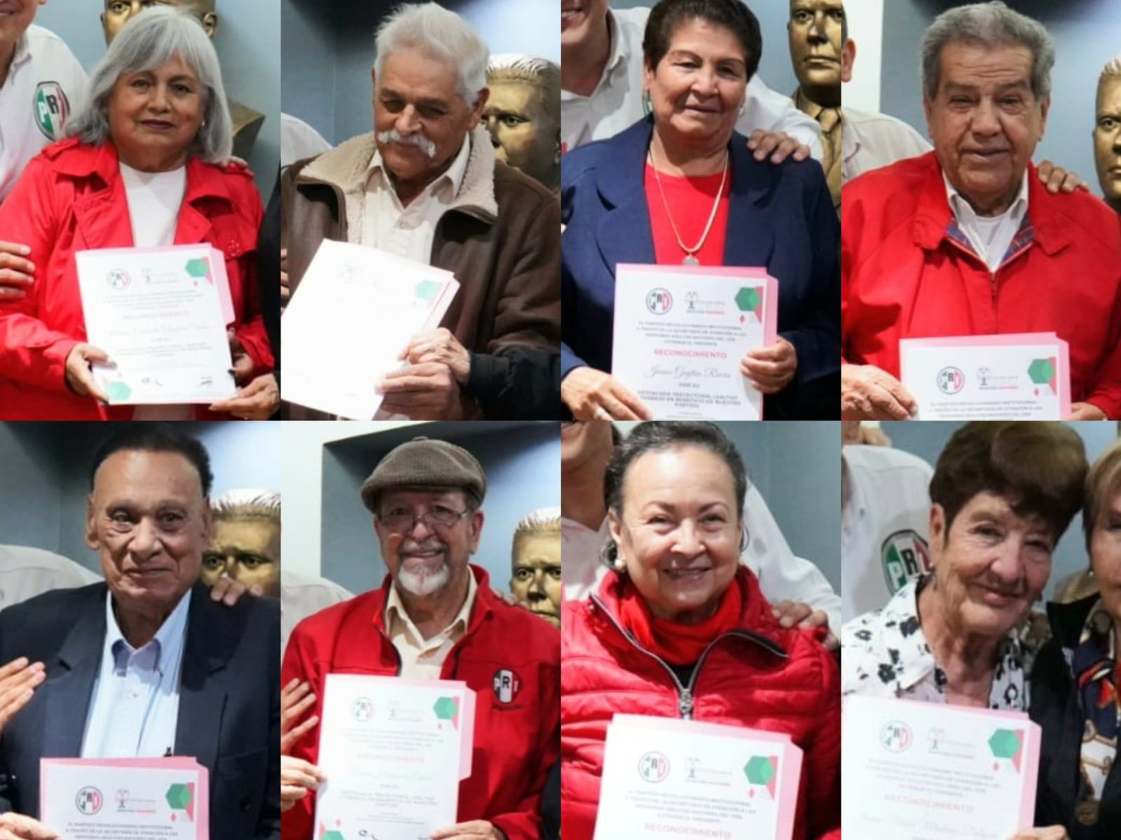 Reconoce el PRI a sus pilares en Zacatecas  