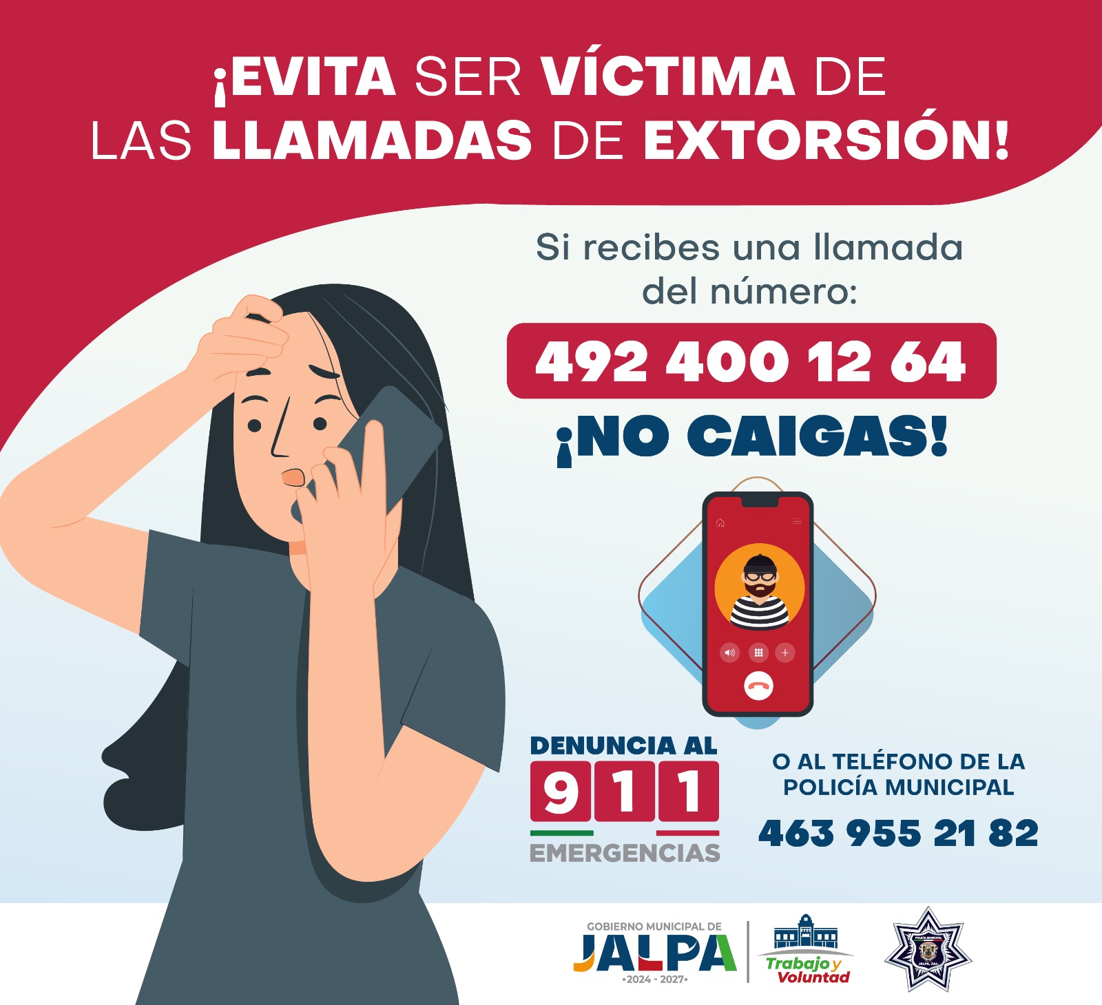 Extorsionan a nombre del Gobierno de Jalpa